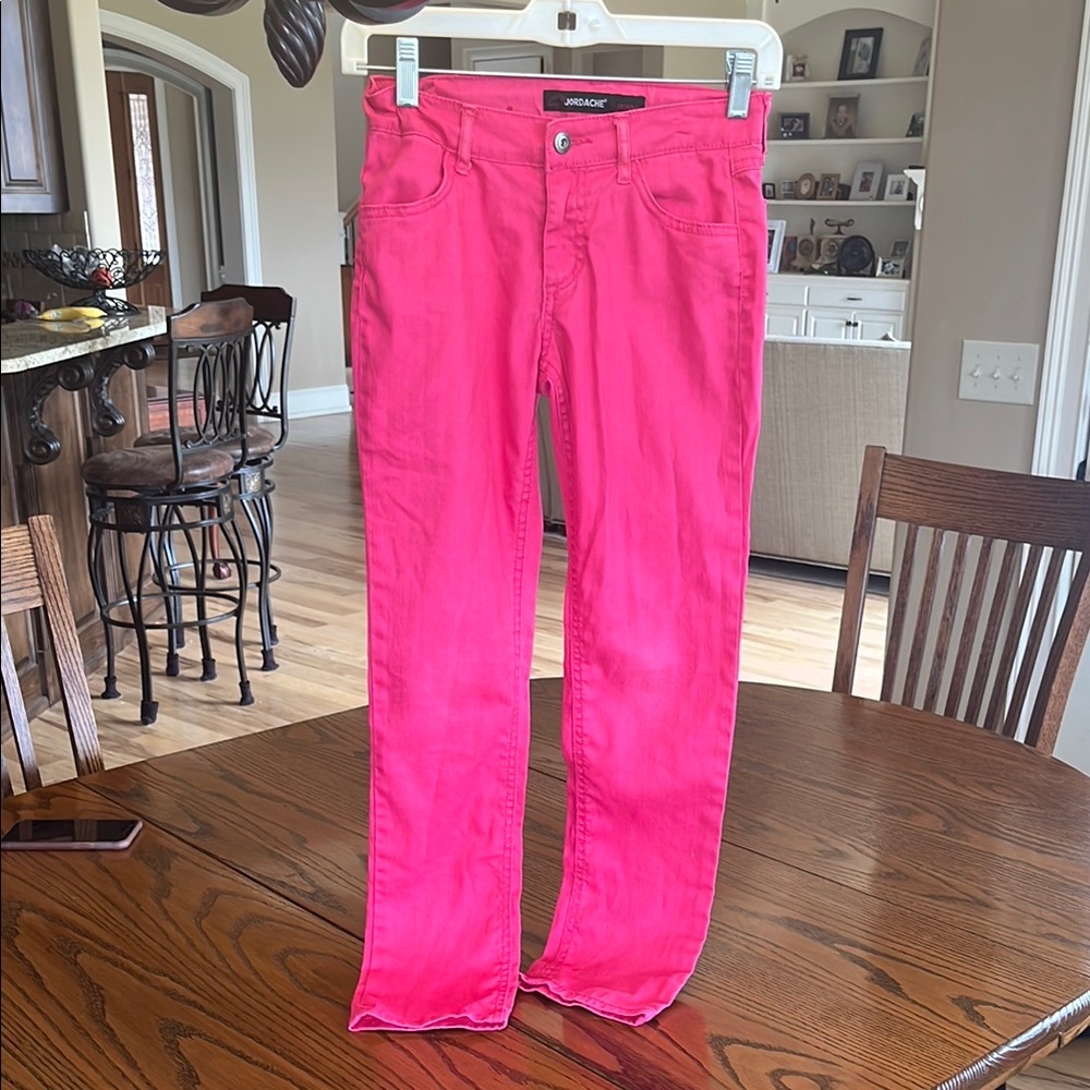 Pink Jeans Adjustable Waist